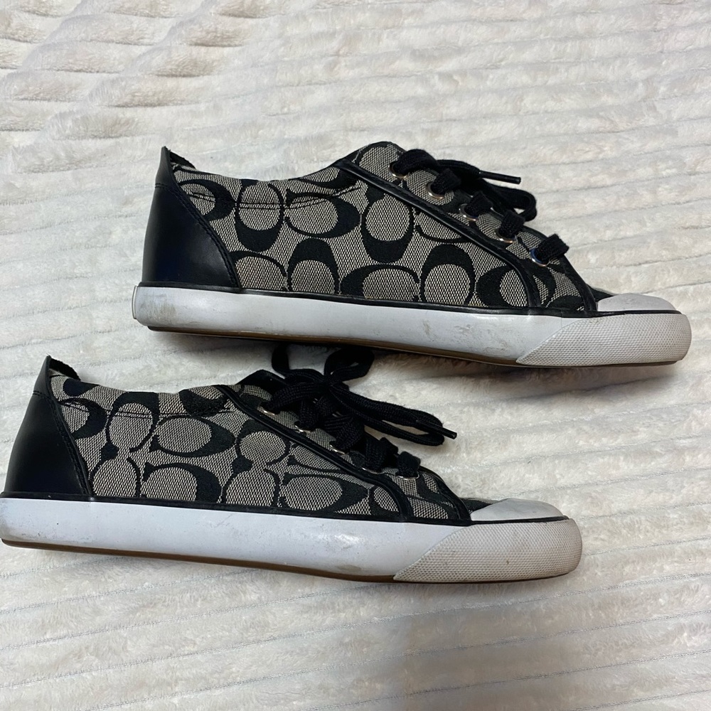 Coach Black and Gray Women's Sneakers